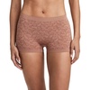 image:imageJockey Womens Underwear Seamfree BoyshortAlmond Jacquard