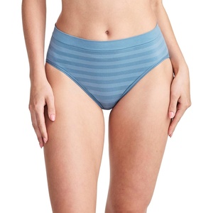 image:imageJockey Womens Underwear Seamfree HiCutHarbor Stripe