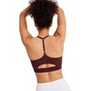 image:imageJockey Womens Bra Low Impact TBack Sports BraDeep Sangria