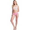 image:imageJockey Womens Bra Organic Cotton Stretch Tank Strap BraletteFawn Stripe