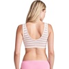 image:imageJockey Womens Bra Organic Cotton Stretch Tank Strap BraletteFawn Stripe