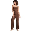 image:imageJockey Womens Loungewear Cotton Stretch Ruched TankCoffee