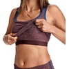image:imageJockey Womens Loungewear Cotton Stretch Ruched TankCurrant Heather