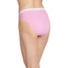 image:imageJockey Womens Underwear 100 Cotton Classic French Cut  3 PackSienna SunsetSimple Pink StripeIvory