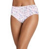 image:imageJockey Womens Underwear 100 Cotton Elance Hipster  3 PackChalky PinkPainted Purple MeadowMajestic Berry