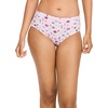 image:imageJockey Womens Underwear 100 Cotton Elance Hipster  3 PackFab FuchsiaPink Pearl Doodle OrnamentsDreamy Blue
