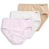 image:imageJockey Womens Underwear 100 Cotton Elance Hipster  3 PackIvoryLightPink Shadow