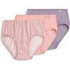 image:imageJockey Womens Underwear 100 Cotton Elance Hipster  3 PackLilac DreamsFloral WishBlushing Rose