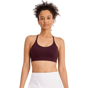 image:imageJockey Womens Bra Low Impact TBack Sports BraDeep Sangria