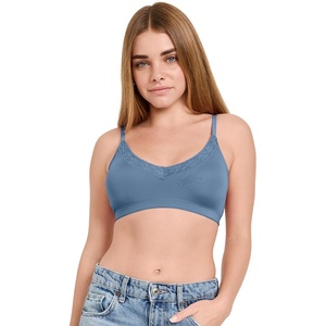 image:imageJockey Womens Bra Soft Stretch Lace Microfiber BraletteHarbor Blue