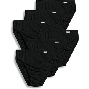 image:imageJockey Womens Underwear 100 Cotton Elance French Cut  6 PackBlack