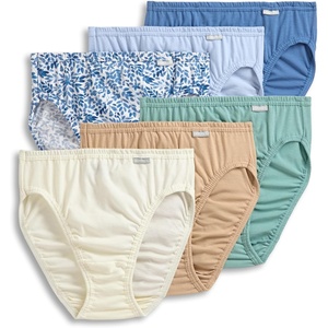 image:imageJockey Womens Underwear 100 Cotton Elance French Cut  6 PackLeaf Burst