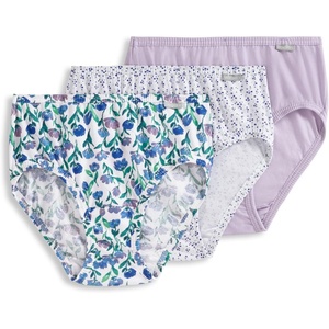 image:imageJockey Womens Underwear 100 Cotton Elance Hipster  3 PackFlower Fields