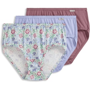 image:imageJockey Womens Underwear 100 Cotton Elance Hipster  3 PackMythos Garden