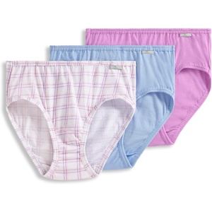 image:imageJockey Womens Underwear 100 Cotton Elance Hipster  3 PackWatercolor Rose