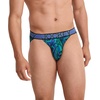 image:imageJockey Mens Underwear Microfiber Stretch String Bikini  3 PackFuture DuskDark PsychedelicOcean Sky