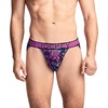 image:imageJockey Mens Underwear Microfiber Stretch String Bikini  3 PackWander Blue