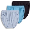 image:imageJockey Womens Underwear Comfies Cotton French Cut  3 PackBlue WaveSailor BlueNight Blue
