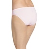 image:imageJockey Womens Underwear Comfies Cotton French Cut  3 PackWhitePink PearlGrey