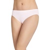 image:imageJockey Womens Underwear Comfies Cotton French Cut  3 PackWhitePink PearlGrey