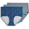 image:imageJockey Womens Underwear Organic Cotton Stretch Logo Modern Brief  3 PackMushroom Toss