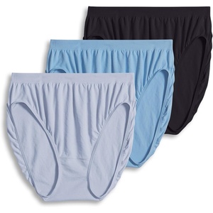 image:imageJockey Womens Underwear Comfies Cotton French Cut  3 PackBlue WaveSailor BlueNight Blue