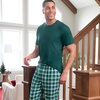 image:imageJockey Mens Sleepwear Flannel Sleep PantHoliday Plaid