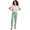 image:imageJockey Womens Sleepwear Organic Cotton Stretch JoggerQuilted Trellis