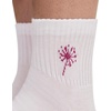 image:imageJockey Womens Socks 1876 Collection Embroidered Sock1876 Berry