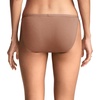 image:imageJockey Womens Underwear Organic Cotton Stretch Logo String Bikini  3 PackAlmond Glow