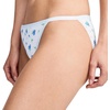 image:imageJockey Womens Underwear Organic Cotton Stretch Logo String Bikini  3 PackBerry Bliss