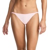 image:imageJockey Womens Underwear Organic Cotton Stretch Logo String Bikini  3 PackTidal Blush