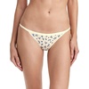 image:imageJockey Womens Underwear Organic Cotton Stretch Logo String Bikini  3 PackWinter Floral