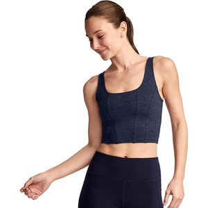 image:imageJockey Womens Bra Longline Low Impact Sports BraBlue Heather