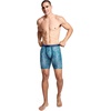 image:imageJockey Mens Underwear Chafe Proof Pouch Microfiber 85 Long Leg Boxer Brief  3 PackAnimal Teal