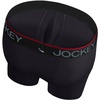 image:imageJockey Mens Underwear Chafe Proof Pouch Microfiber 85 Long Leg Boxer Brief  3 PackBlack Night