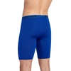 image:imageJockey Mens Underwear Chafe Proof Pouch Microfiber 85 Long Leg Boxer Brief  3 PackBright AquaIron GreyBlue Jay Out