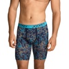 image:imageJockey Mens Underwear Chafe Proof Pouch Microfiber 85 Long Leg Boxer Brief  3 PackOcean SurfLight TrailsJockey Blue