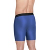 image:imageJockey Mens Underwear Ultimate Freedom 8 Long Leg Boxer Brief  2 PackNordic BlueGrape Wine