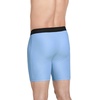 image:imageJockey Mens Underwear Ultimate Freedom 8 Long Leg Boxer Brief  2 PackSoft Sky BlueShadow Blue