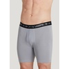 image:imageJockey Sport Mens Underwear Cotton Performance 8 Midway BriefMid Grey