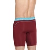 image:imageJockey Sport Mens Underwear Silver Microfiber 9 Long Leg Boxer BriefBerry Bloom