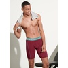 image:imageJockey Sport Mens Underwear Silver Microfiber 9 Long Leg Boxer BriefBerry Bloom