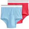 image:imageJockey Mens Underwear Big Man Pouch Brief  2 PackDragonmist