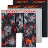 image:imageJockey Mens Underwear Chafe Proof Pouch Microfiber 85 Long Leg Boxer Brief  3 PackRemembrance