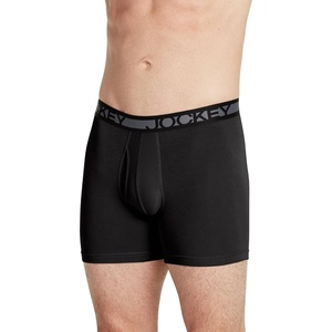image:imageJockey Sport Mens Underwear Cotton Performance 8 Midway BriefBlack