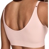 image:imageJockey Womens Bra Seamfree Back Smoothing Plunge BraletteRose Petal