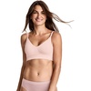 image:imageJockey Womens Bra Seamfree Back Smoothing Plunge BraletteRose Petal
