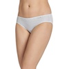image:imageJockey Womens Underwear 100 Cotton Elance Bikini  3 PackDeep Blue HeatherDeep Blue DotSea Blue Heather