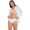 image:imageJockey Womens Underwear 100 Cotton Elance Bikini  3 PackFuture DuskGrape Brush DotFloral Wallpaper